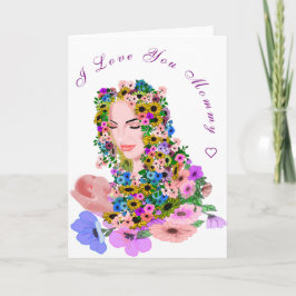 Mãe e Bebê Cartão de Dia de as mães