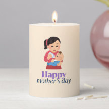 Mãe e bebê, dia de as mães feliz