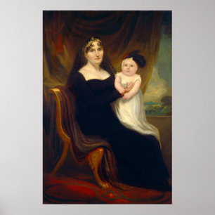 Mãe e Criança - Poster de Belas Artes Americanas
