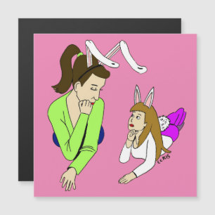 mãe e filha bunnygirl