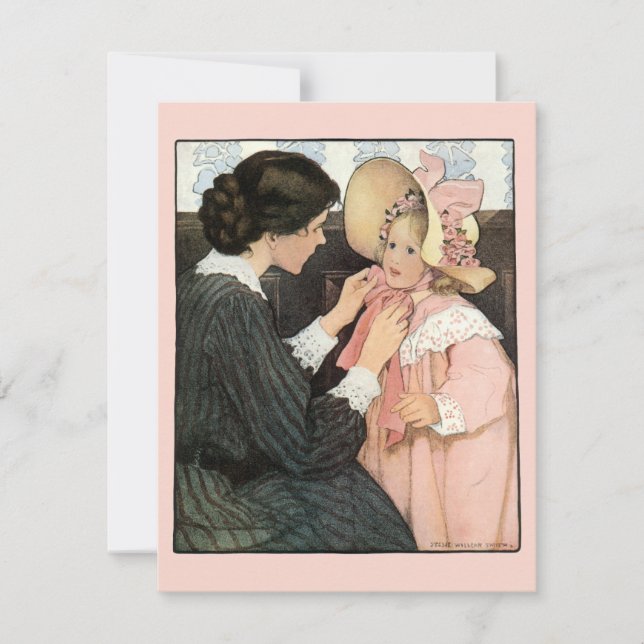 Mãe e Filho Antigos por Jessie Willcox Smith (Frente)