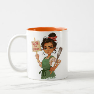 Mãe Em Greve De Uma Caneca De Dois Toneladas