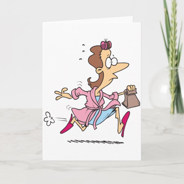 Mãe Executando Cartões Saudáveis (Frente)