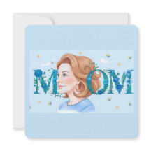 Mãe Floral Azul
