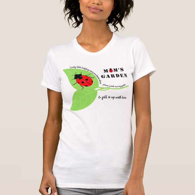 Mãe Garden Ladybugs T-Shirts Sweatshirts (Frente)