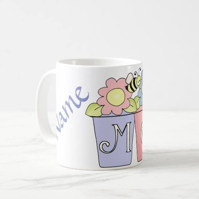 Mãe Mãe Mug Café Xícara (Frente Esquerda)