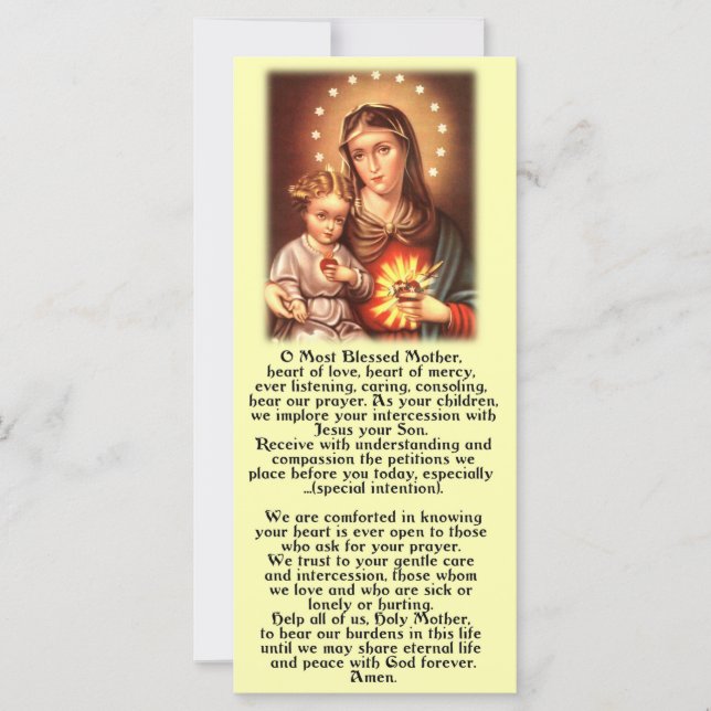 Mãe Maria mais abençoada (Frente)