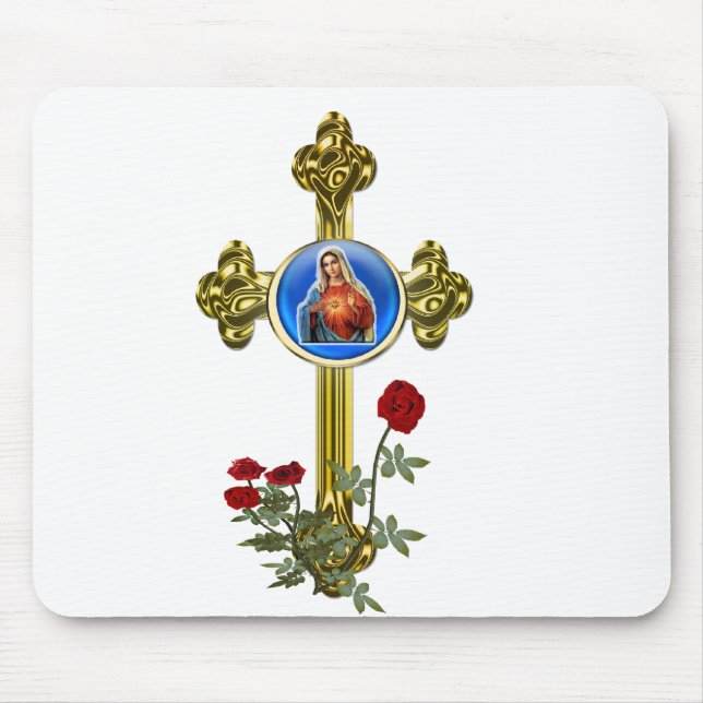Mãe Mary Mousepad (Frente)