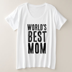 MÃE MELHOR DO MUNDO, DIA DE AS MÃES T-SHIRT