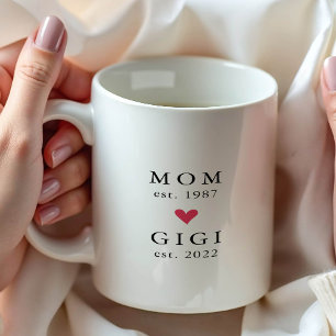 Mãe Moderna   Gigi Ano de Est. Caneca de Café