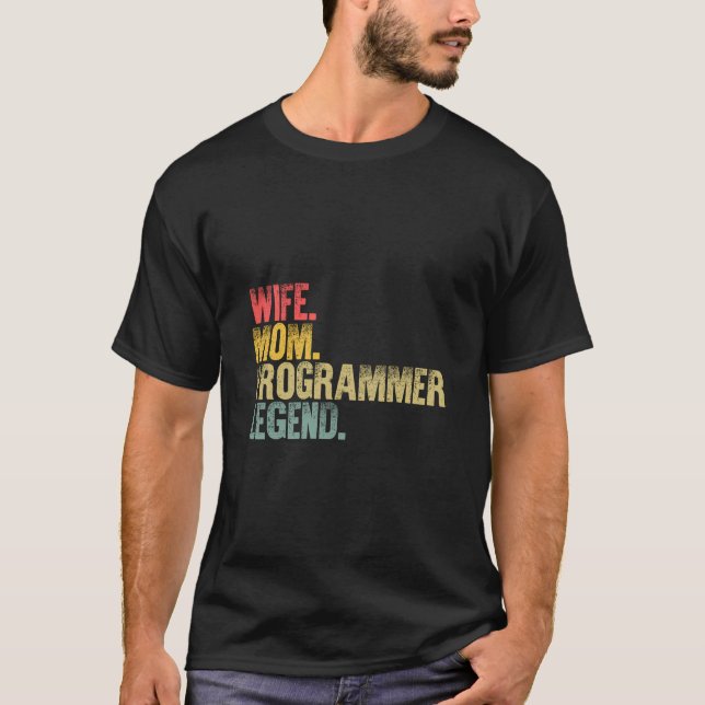 Mãe Mulheres Engraçadas Presente Esposa de Camisa  (Frente)