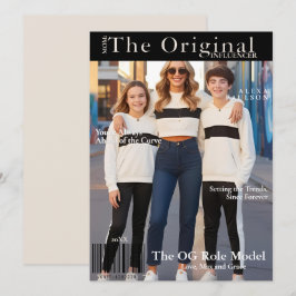 Mãe: O Cartão de Cobrir da Revista do Influenciado