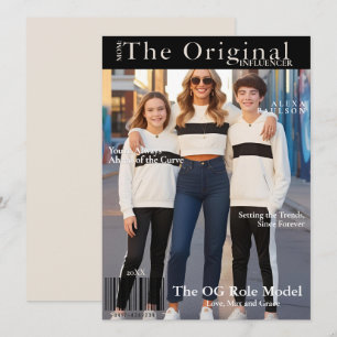 Mãe: O Cartão de Cobrir da Revista do Influenciado