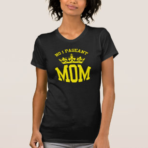 Mãe Pageant nº 1 - Camiseta Escura Coroa
