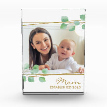 Mãe Personalizada Estabelecida 20XX Elegante Doura