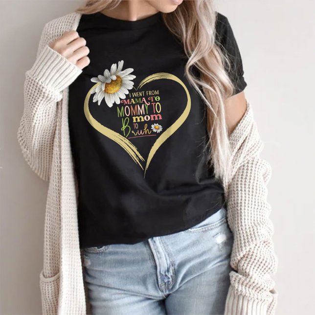 Mãe T-shirt com Sayings, Dia de as mães 2023 (Criador carregado)