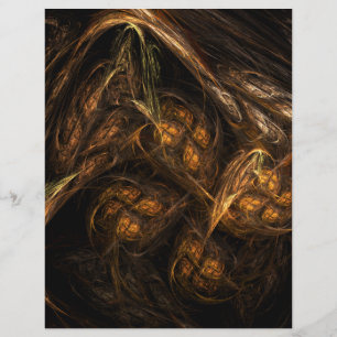 Mãe Terra-Abstrato de-Arte-Cabeça