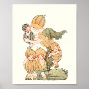 Mãe Terra Crianças - Madame Muskmelon Poster