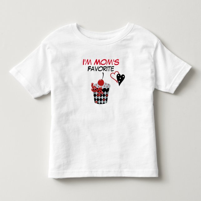 Mãe Toddler Fine Jersey T-Shirt (Frente)