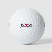 Mãe, você é uma bola especial de golfe