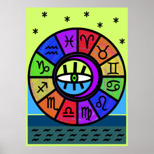 MÃE ZODIAC POSTER