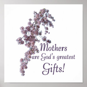 Mães Are Gifts Poster