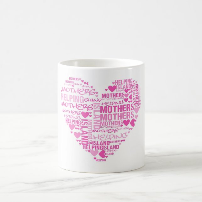Mães da ilha que ajudam a caneca de café das mães (Centro)
