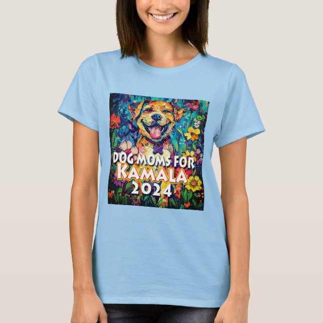 Mães De Cães Para Camala T-Shirt (Frente)