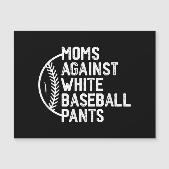 Mães do Dia de Jogo de dia de as mães Contra Baseb (Frente)