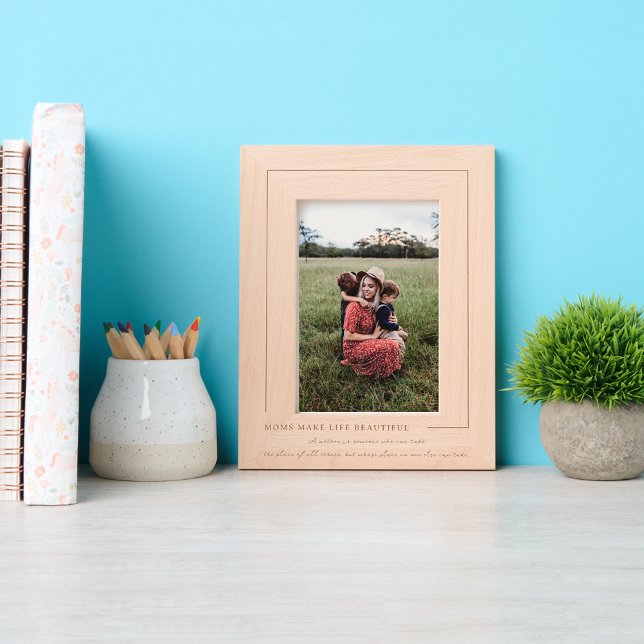 Mães tornam a vida bonita | Moderno (Criador carregado)