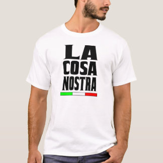 Máfia - camiseta do nostra de cosa do La