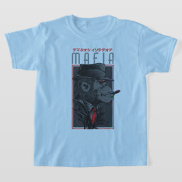 Mafia Monkey Smoking Cigar Graphic T-Shirt | Japan