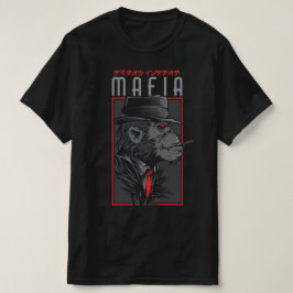 Mafia Monkey Smoking Cigar Graphic T-Shirt | Japan