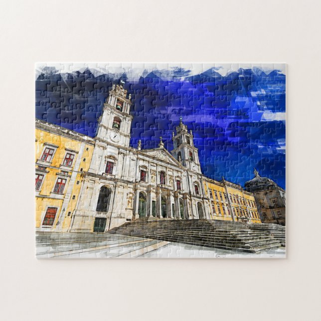 Mafra Palace Portugal Quebra-cabeça (Horizontal)