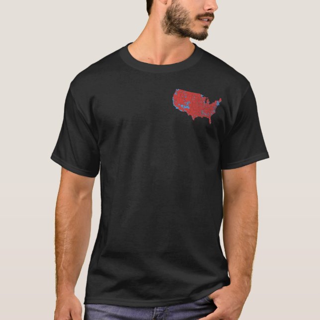 MAGA Country by Counties T-Shirt (Frente)