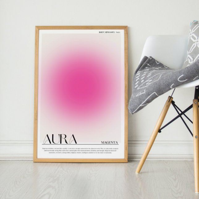 Magenta Aura Poster (Criador carregado)