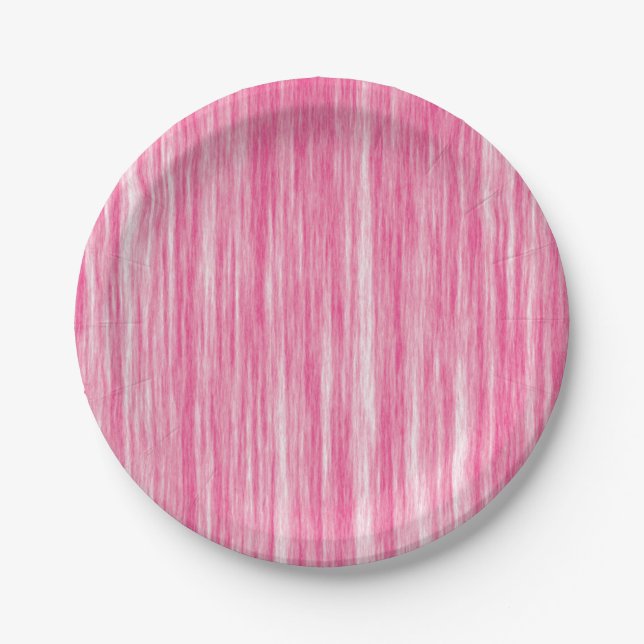 magenta, rosa-choque, fúcsia - prato de papel para (Frente)
