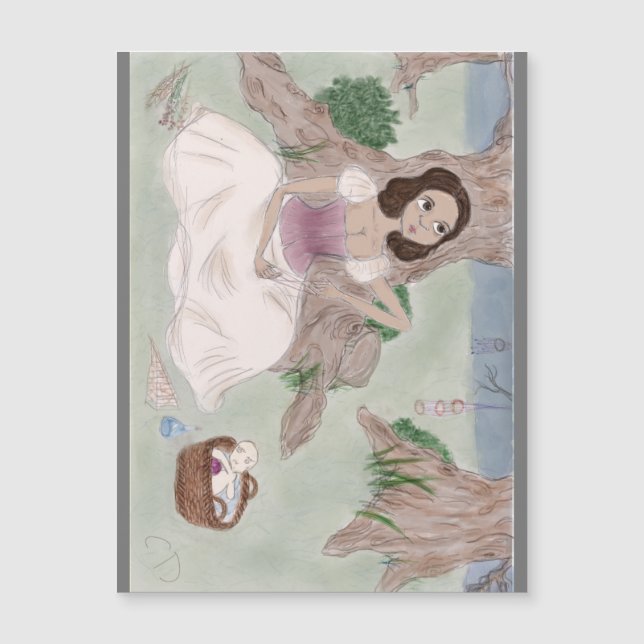 Magia branca Poster Magnética (Frente)