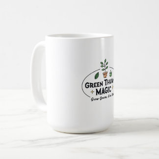 Magia do Polegar Verde | Caneca de Café de Jardina