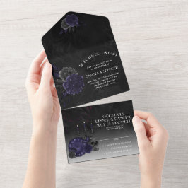 Magia do Zodíaco | Rosas de Caveira Gótica de Índi