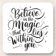 Magia na Porta copos