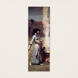 Magic Circle Bookmark de John W. Waterhouse
