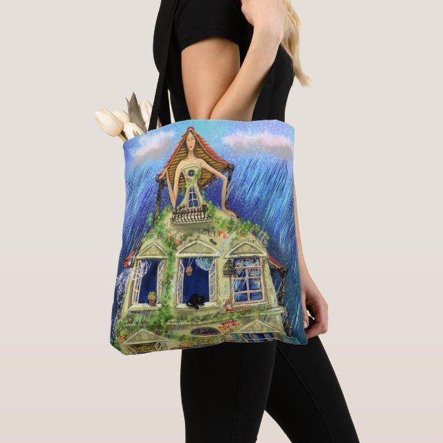 Magic House Girl Tote Bag Fantasy (Close Up)
