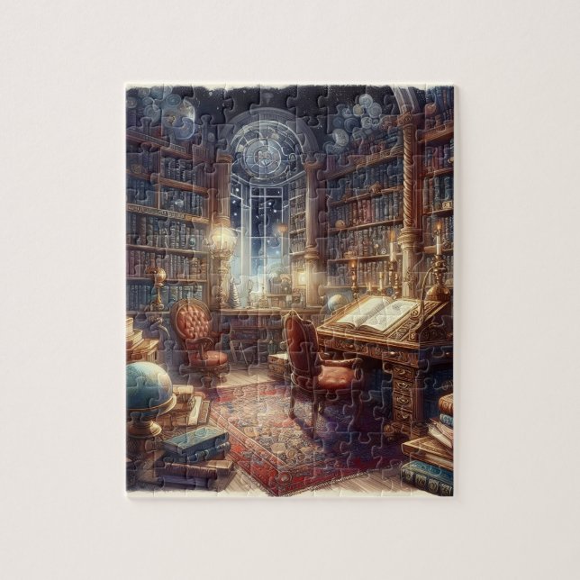 Magic Library Jigsee Quebra-cabeça (Vertical)