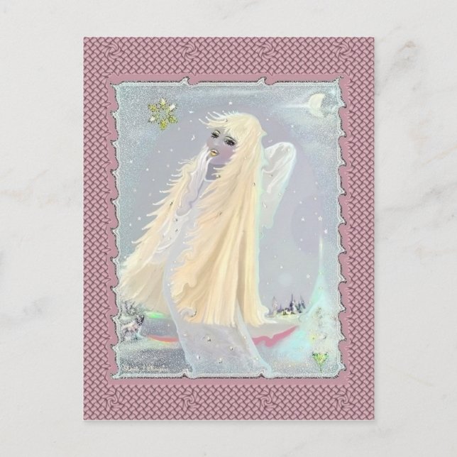 Magic Snow, cartão postal (Frente)