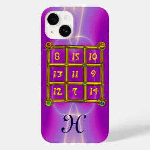 MAGIC SQUARE 33 MONOGRAM Pink Fuchsia, roxo