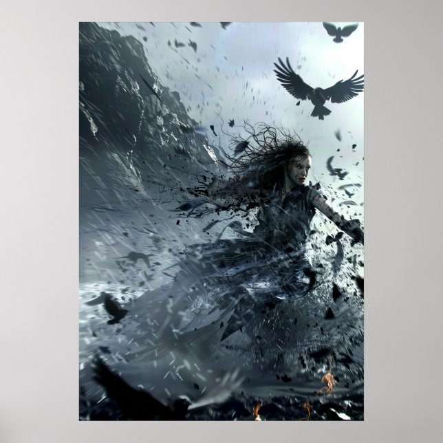 Magic the Gathering Lagrella Poster - Vintage Fant (Frente)