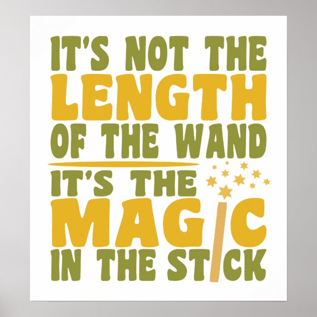 MAGIC WAND poster (Frente)