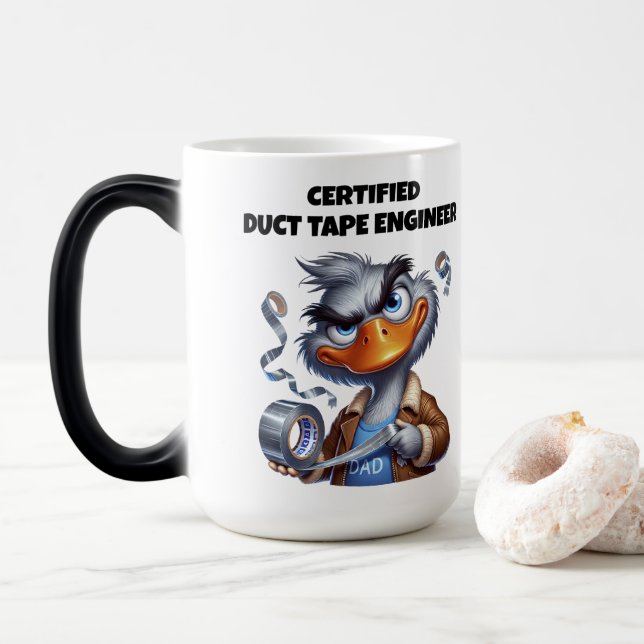 Mágica #4 Caneca de Café do Papai (Com Donut)