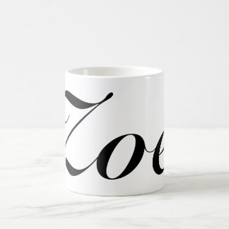 Mágica a caneca de Zoe